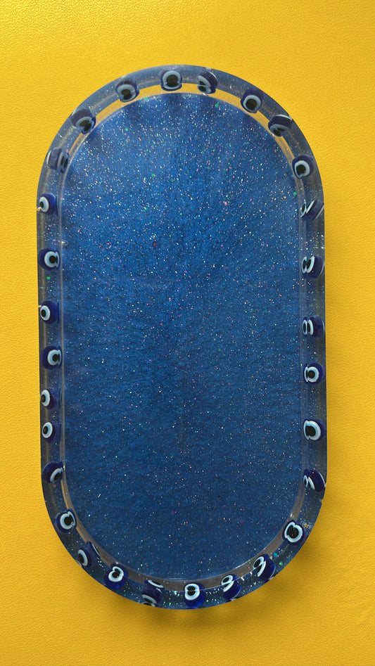 Evil Eye Pill Tray - Made to Order