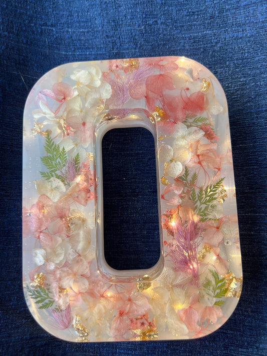 Preserve Your Wedding Flowers - Resin Letters with Fairy Lights - Made to Order