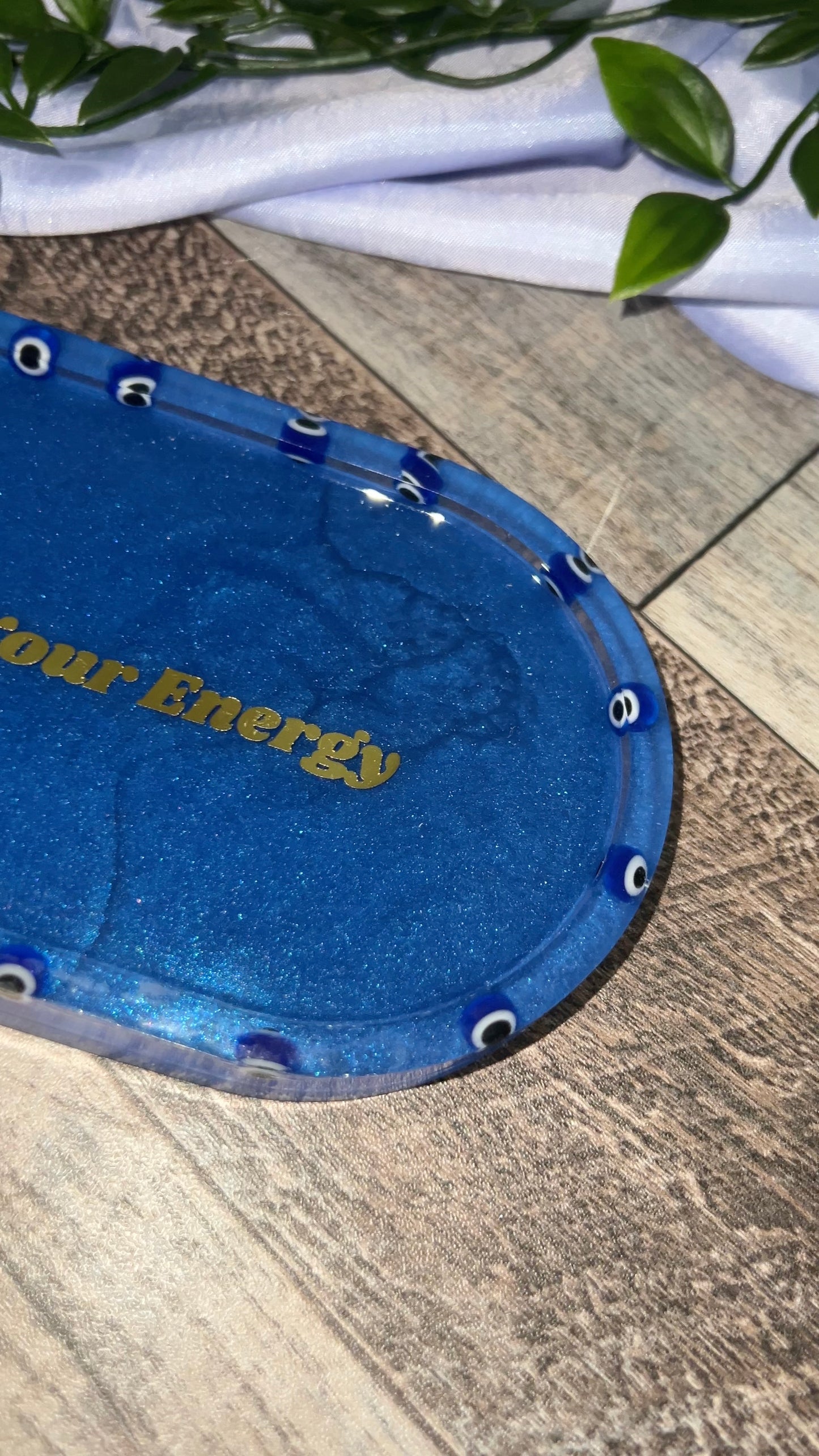 Protect Your Energy - Evil Eye Pill Tray - Made to Order