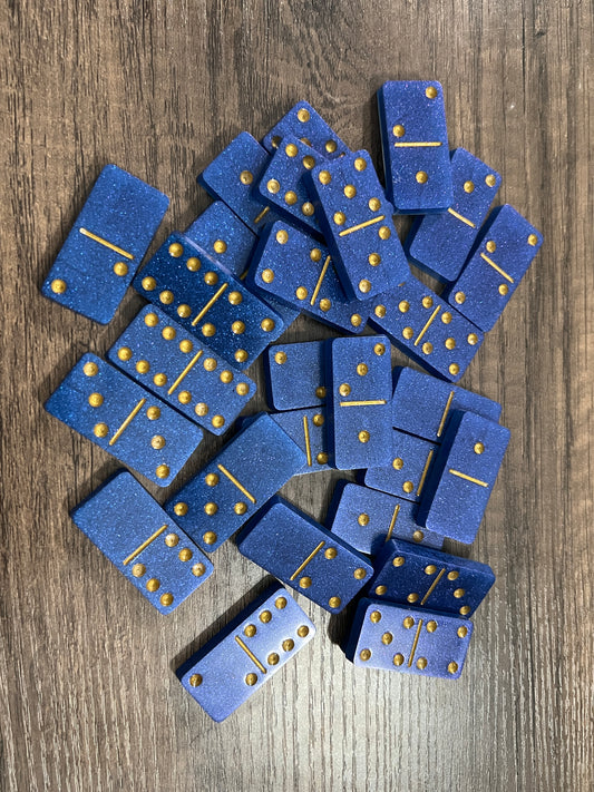 Personalized Resin Domino Set - Craft Your Own Game