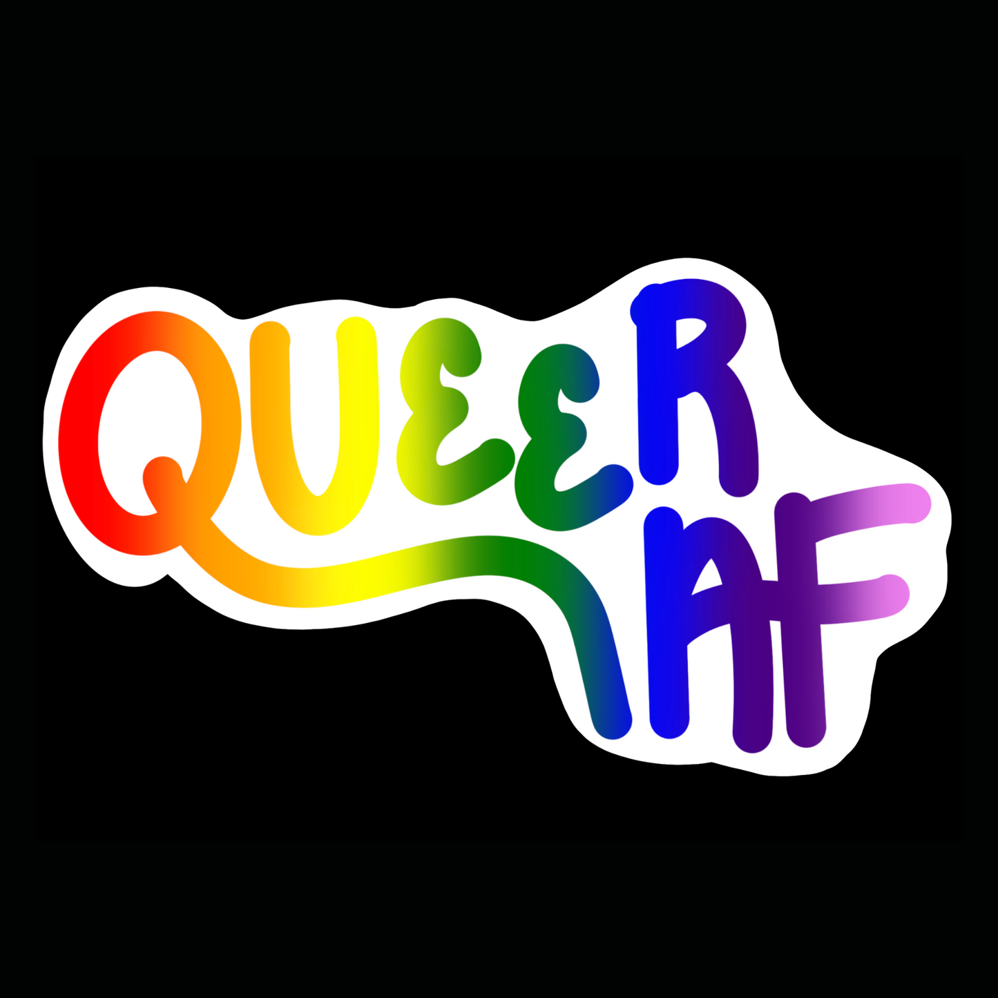 Queer AF Sticker