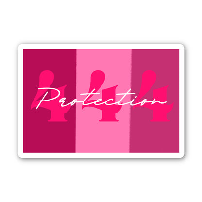444 - Protection - Angel Number Sticker