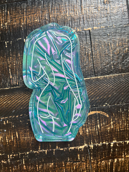 "Feminine Form" Line Art Tray - Elevate Your Space with this Versatile Jewelry Holder - Ring Dish - Soap Dish - Made to Order