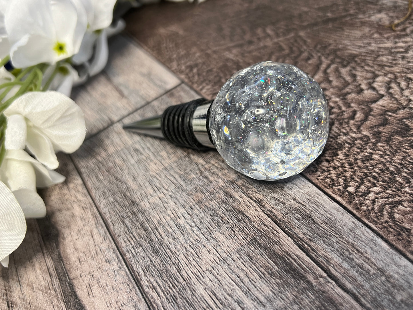 Custom Wine Stopper - Wedding Gift - Unique Gift Idea - Bar accessories