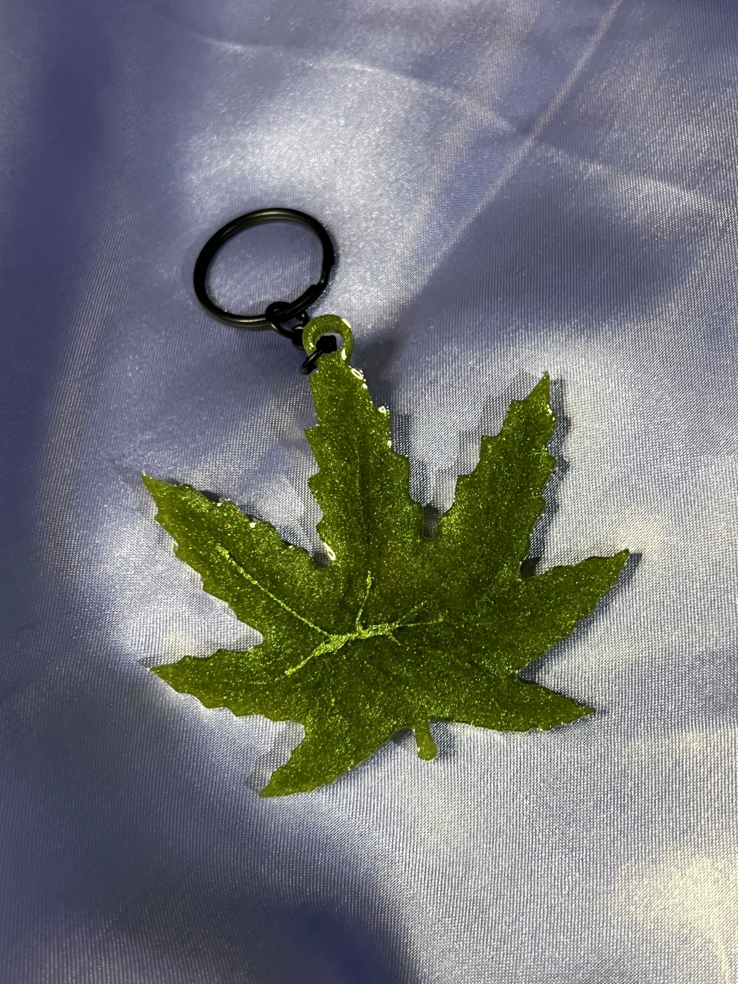 Leaf Keychain