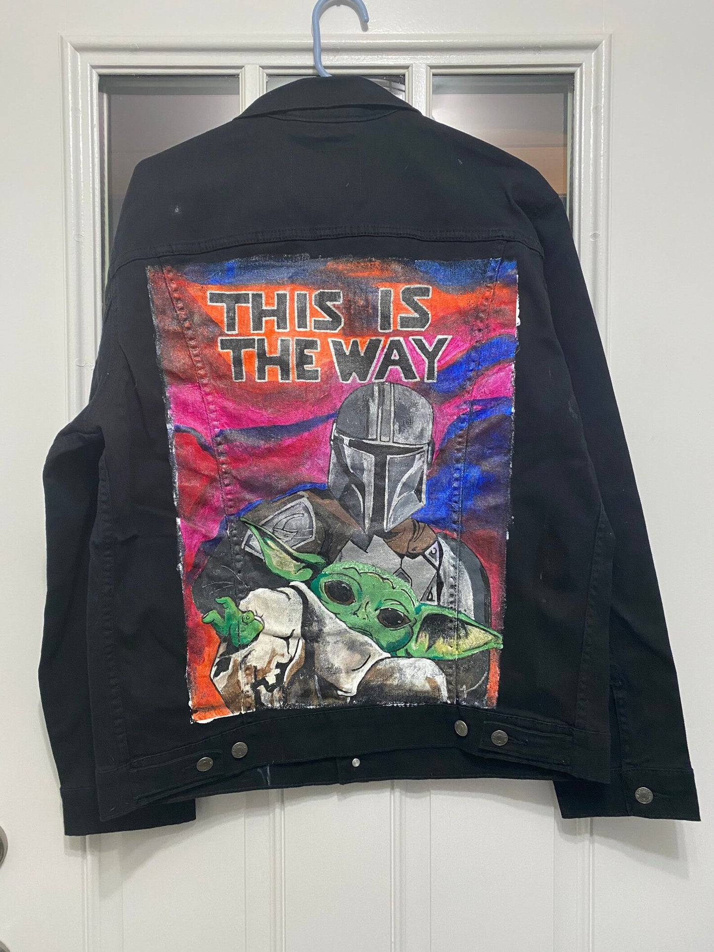 Custom Anime or Cartoon Character Denim Jacket - Made to Order